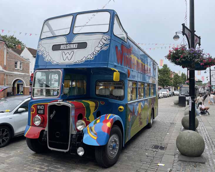 Eastern National Bristol KSW5G ECW 2381 Wings Over Europe